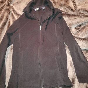 Lands' End Zip-Up Fleece XS